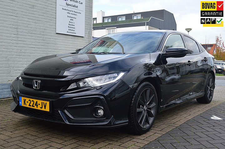 Honda Civic 1.0 i-VTEC Elegance Black Edition Automaat / BOVAG RIJKLAARPRIJS
